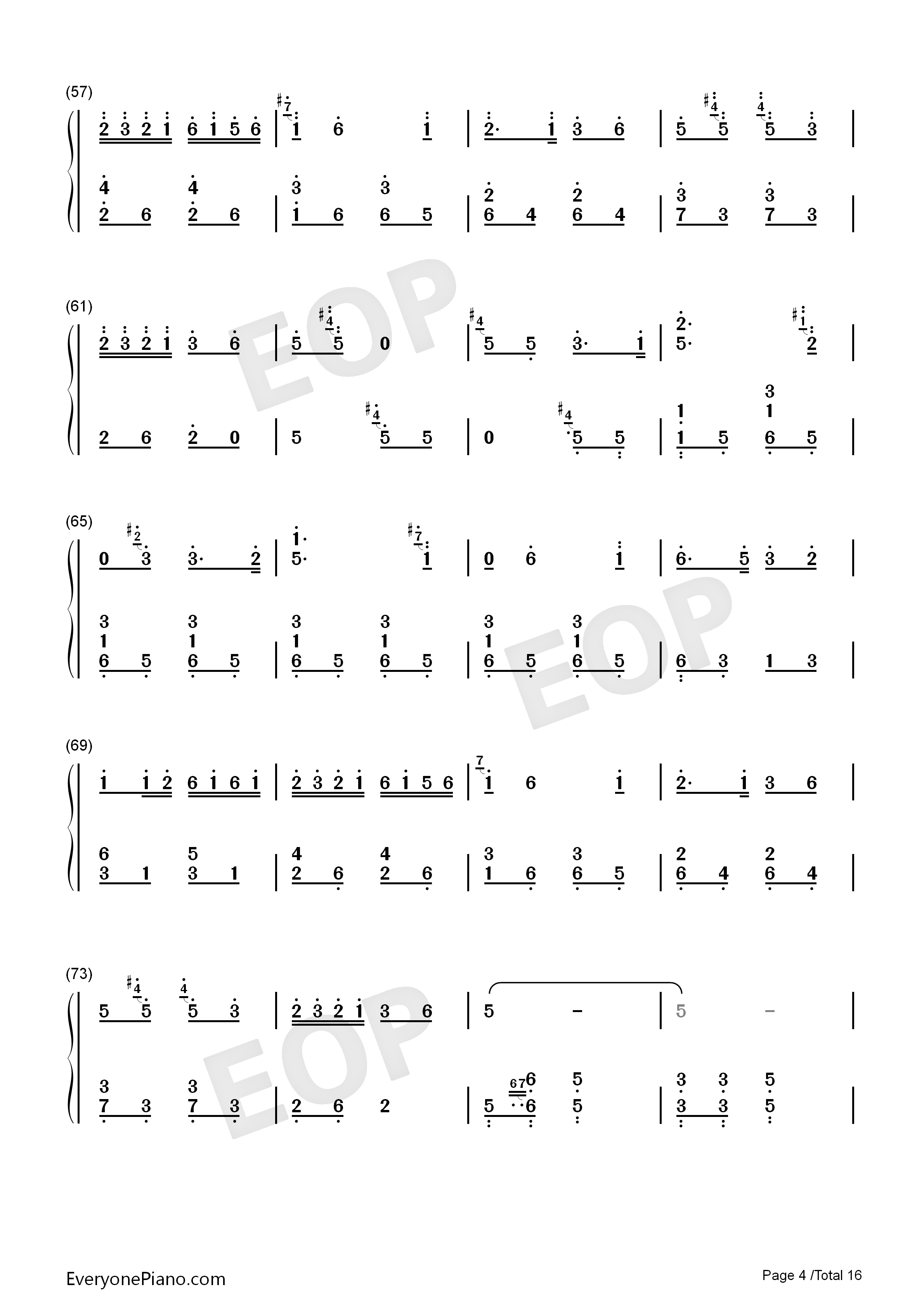 百鸟朝凤钢琴简谱-王建中演唱4