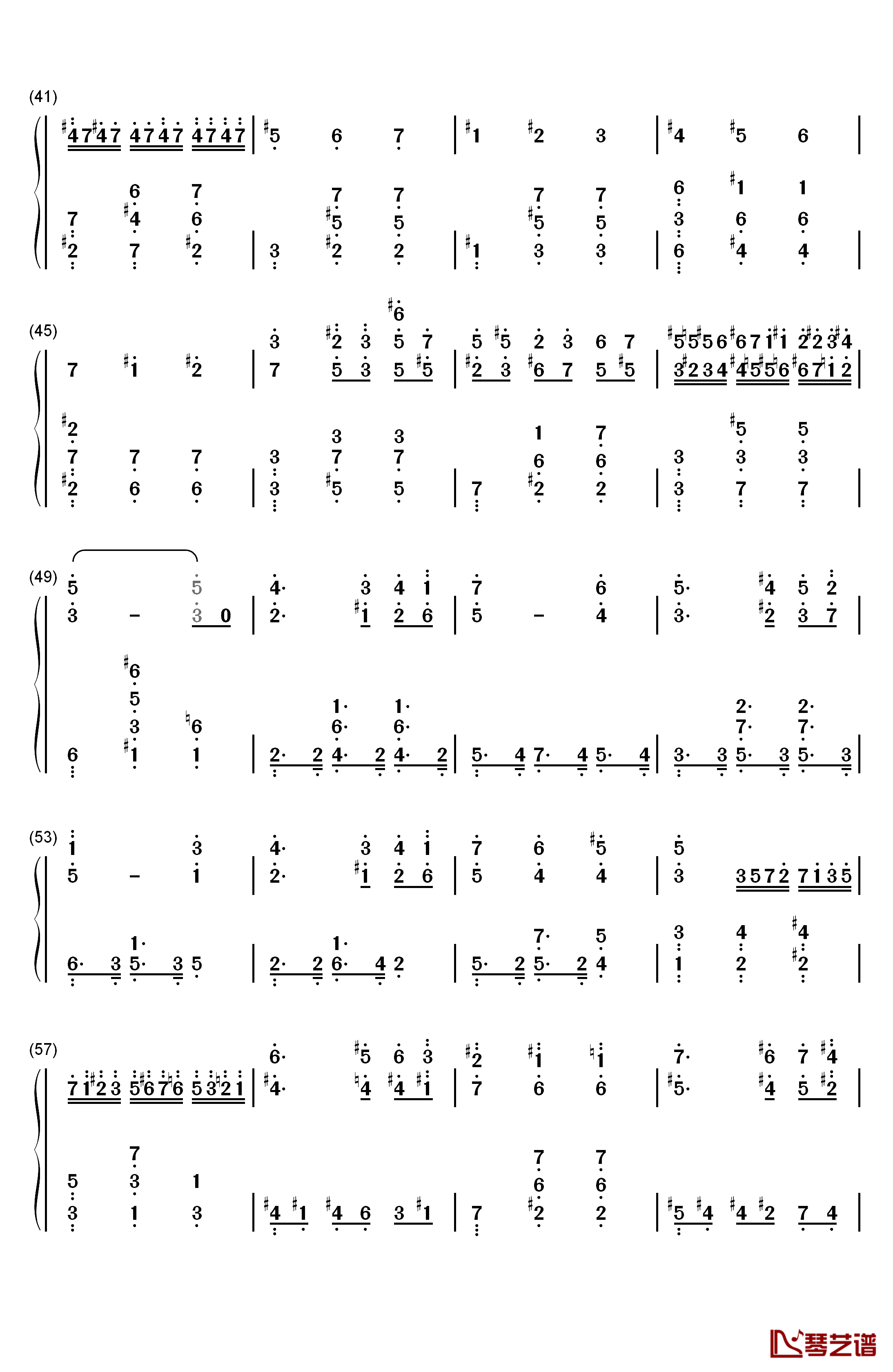 Magic Waltz钢琴简谱-数字双手-Amedeo Tommasi3