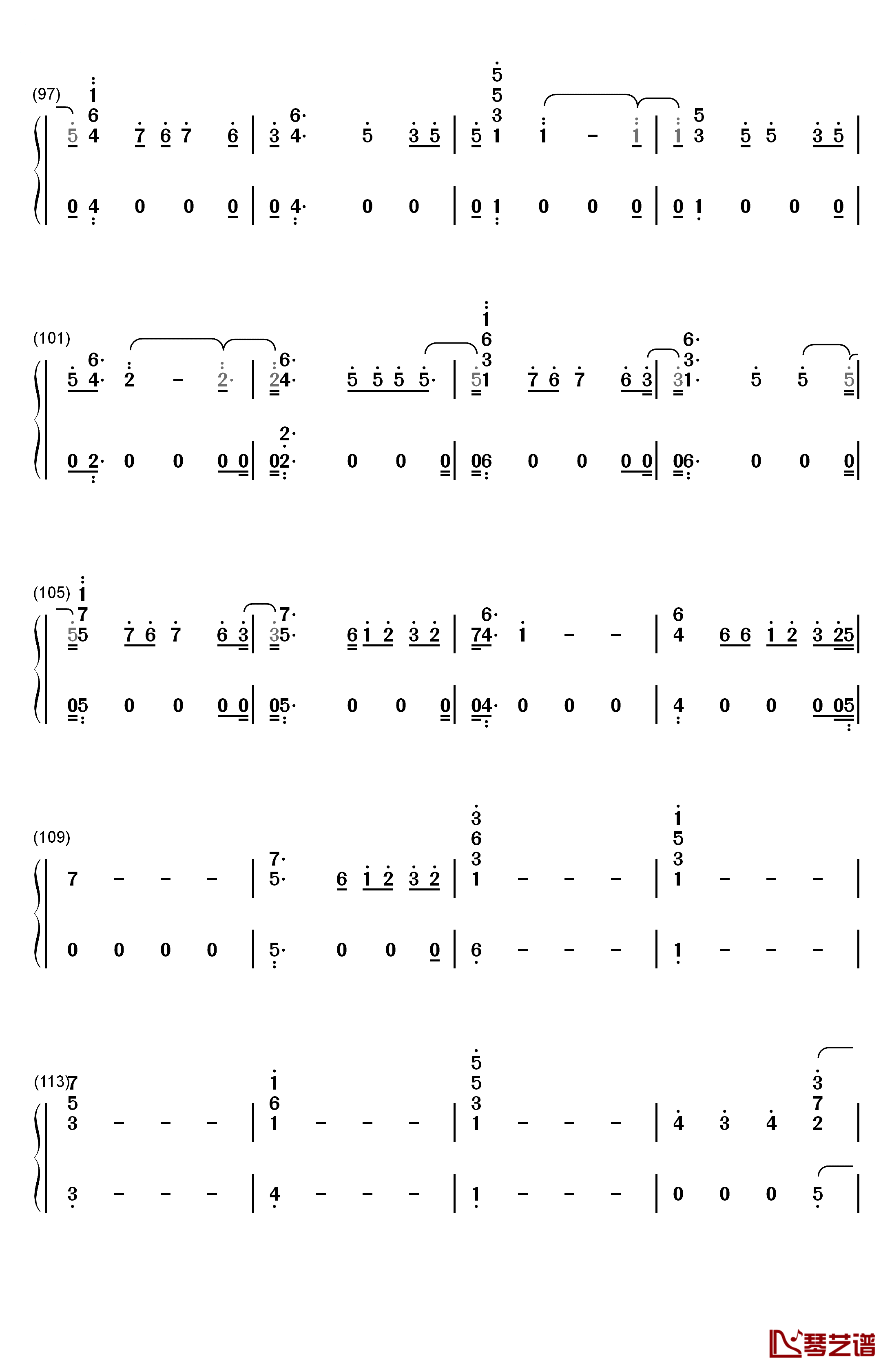 Capital Letters钢琴简谱-数字双手-Hailee Steinfeld6