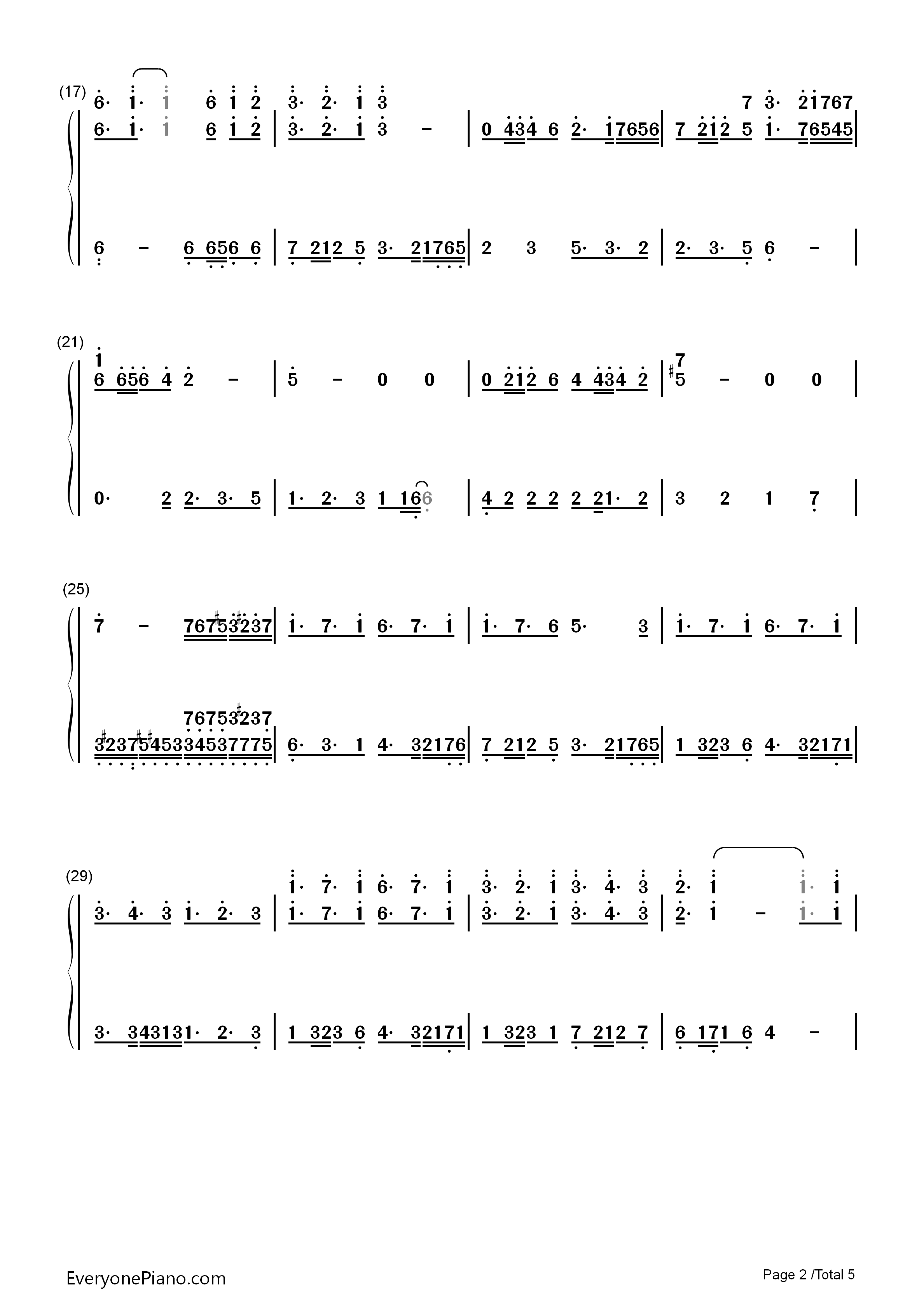 あんなに一绪だったのに钢琴简谱-See-Saw演唱2