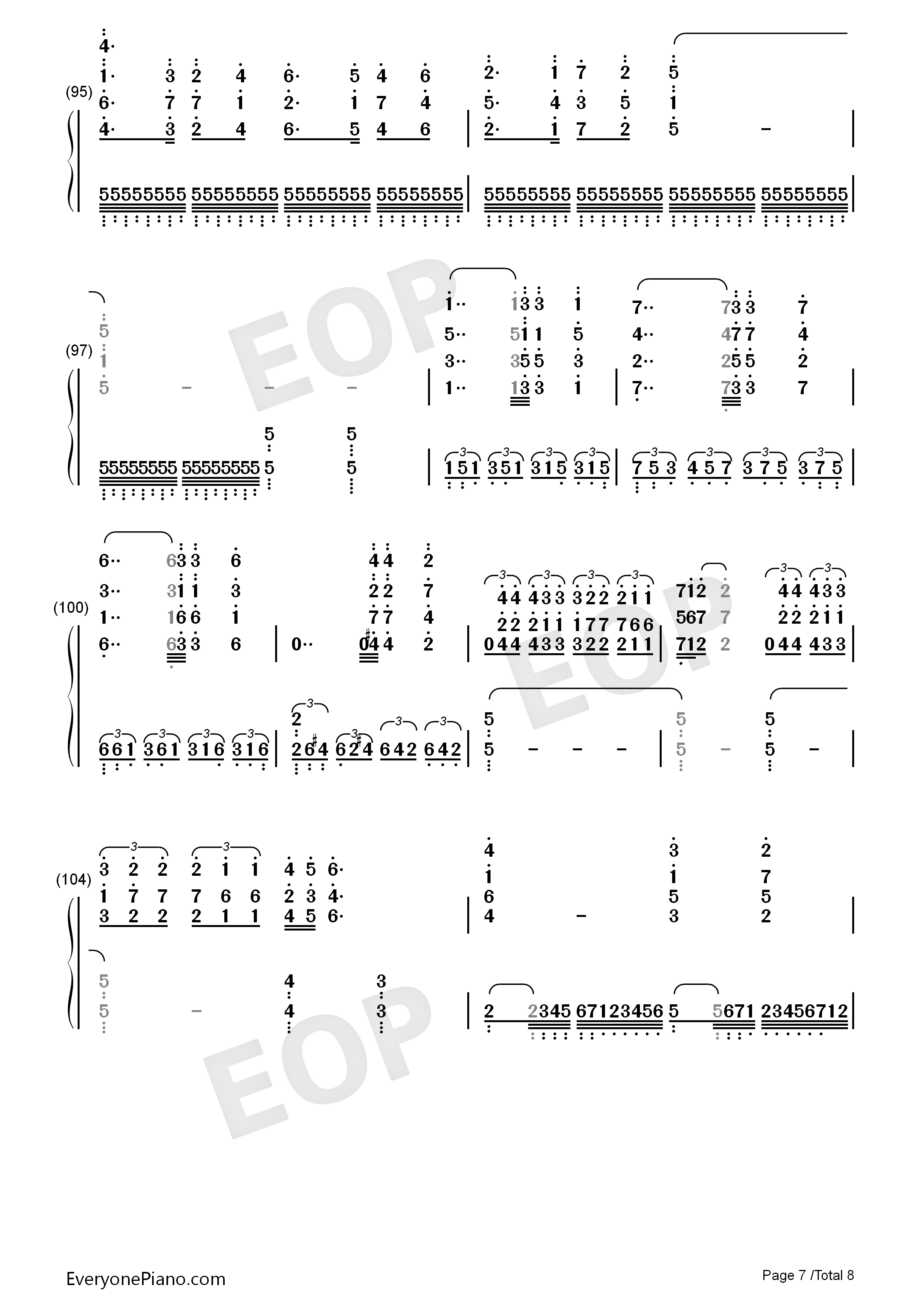 Bohemian Rhapsody钢琴简谱-马克西姆演唱7