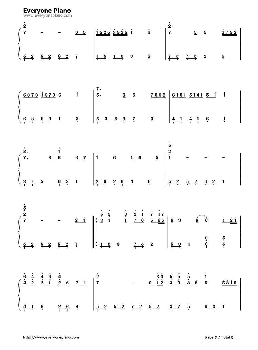 约定钢琴简谱-数字双手-林文信  周蕙2