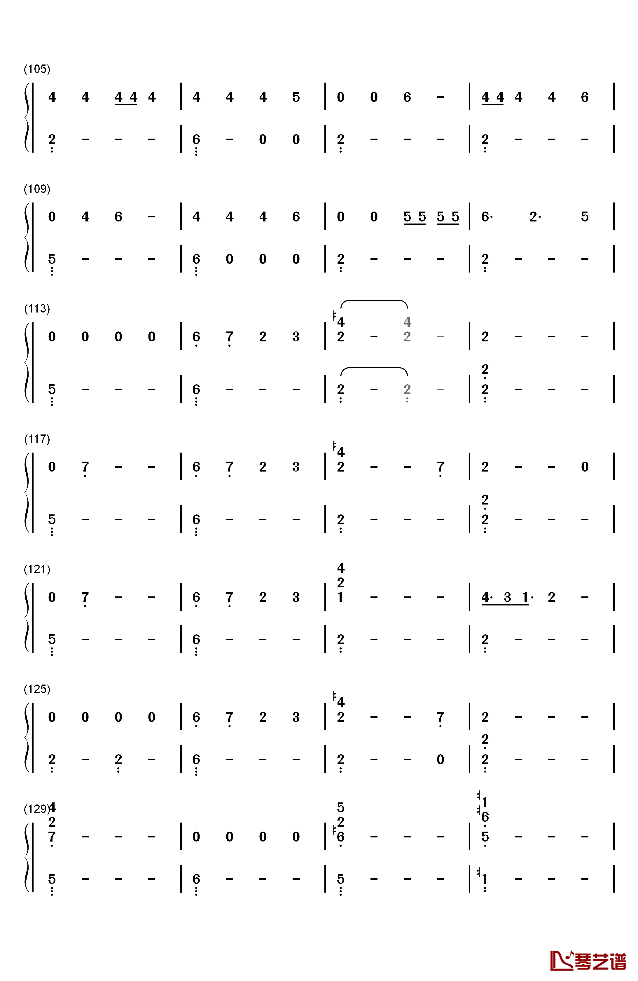 Filthy钢琴简谱-数字双手-Justin Timberlake5