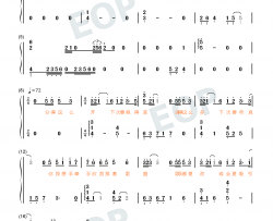 下次爱你钢琴简谱-张敬轩演唱