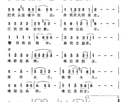 真情永久简谱