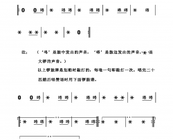 源溪廖氏船堂会穿堂锣鼓谱简谱