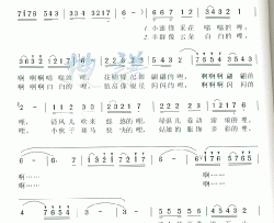 七月的草原简谱-刘媛媛演唱-宋斌廷/尚德义词曲