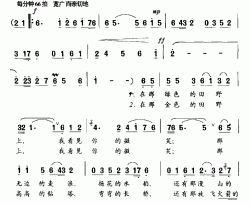 祖国的微笑简谱-刘麟词 王志信曲