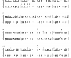 What U Do钢琴简谱-数字双手-EXO