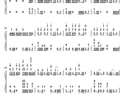 心のプラカード钢琴简谱-数字双手-AKB48