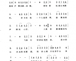 落雨声简谱-江蕙演唱