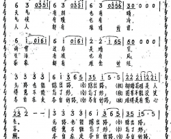 天有阴晴简谱