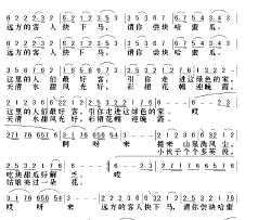 请你尝快哈密瓜简谱