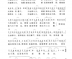 陪你走天涯简谱