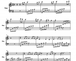 我们的爱简谱-F·I·R·飞儿乐团演唱-F·I·R、谢宥慧/F·I·R词曲