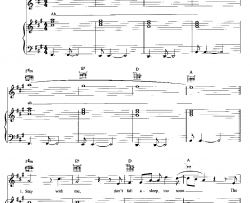 Written In The Stars歌曲 人声吉他钢琴谱简谱