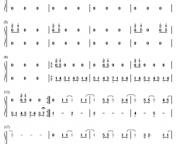 グランドエスケープ钢琴简谱-数字双手-Radwimps