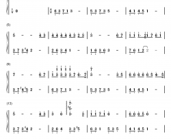 从夏天开始到夏天结束钢琴简谱-数字双手-孙子涵