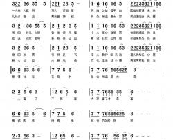 张家川民族公益之歌简谱-马聪扬继明词/扬继明曲