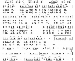 军功章里看丰收简谱-贾双辉演唱-瞿海/施光南词曲