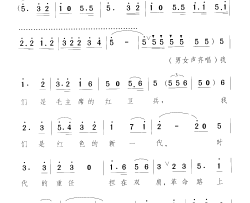 毛主席红卫兵永远跟您干革命红卫兵赞歌 大型歌舞剧-尾声简谱