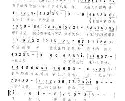 青春飞扬简谱-崔希演唱-正兴/颂今词曲