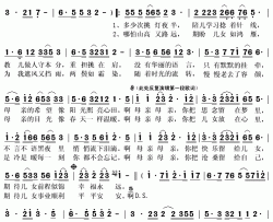 母亲的期待简谱(歌词)-陈瑞演唱-秋叶起舞记谱上传