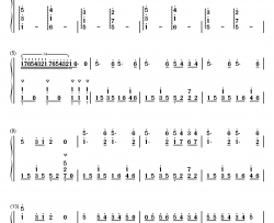 先生あのね钢琴简谱-数字双手-長縄まりあ 井上喜久子