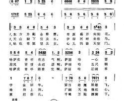 萨丽哈最听毛主席的话张世荣词祝恒谦曲萨丽哈最听毛主席的话张世荣词 祝恒谦曲简谱
