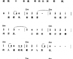 白色羽毛简谱-芮恩演唱