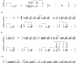 Butterfly钢琴简谱-数字双手-Mariah Carey