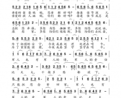 我把思念寄回家简谱-莫愁弦子演唱-李存义/高福友词曲
