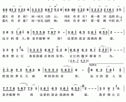 爱的思念简谱(歌词)-央金兰泽演唱-王wzh曲谱