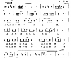 情洒博斯腾湖简谱