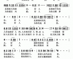 好人洪小江邬大为词董宏曲好人洪小江 邬大为词 董宏曲简谱