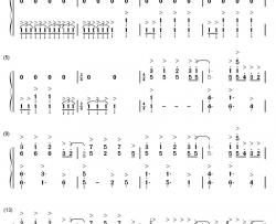 Wavin' Flag钢琴简谱-数字双手-K'Naan