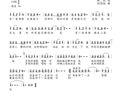 多想把情歌唱给你简谱-崔叶华演唱-林红/刘顶柱词曲