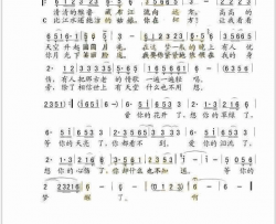 雅鲁藏布情歌简谱-容中尔甲演唱