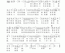 九寨沟之恋王希异词谢伟曲九寨沟之恋王希异词  谢伟曲简谱