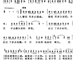 家乡的土地简谱-贾立夫词 陆在易曲