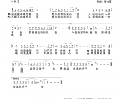 最温暖的爱是陪伴简谱-魅音王子演唱-余荣华/廖伟鉴词曲