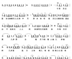 二泉映月王佑贵词华彦君原曲、王佑贵改编二泉映月王佑贵词 华彦君原曲、王佑贵改编简谱