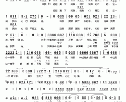 心在等候简谱(歌词)-刚辉演唱-桃李醉春风记谱