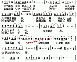 花心--周华健简谱