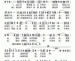 梦在草原简谱-根呷演唱-热巴、格绒泽仁/格杰白玛词曲