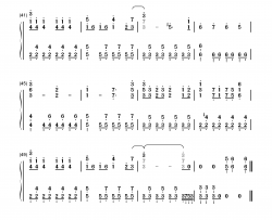 かなしいうれしい钢琴简谱-frederic演唱