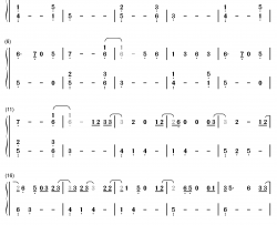 Tequila钢琴简谱-数字双手-Dan + Shay