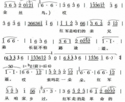 情深谊长简谱-曲比阿乌演唱-王印泉/臧东升词曲