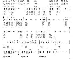 迷人的山 醉人的水简谱-陈畅词/陈畅曲