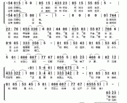 七年简谱(歌词)-方力申、邓丽欣演唱-桃李醉春风记谱